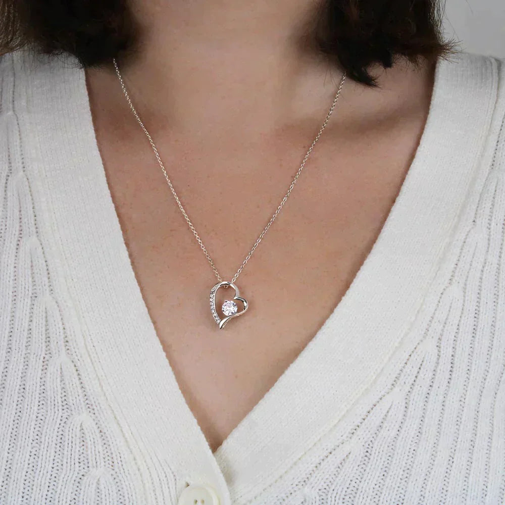 To My Wife | "You Stole My Heart" | Forever Love Necklace